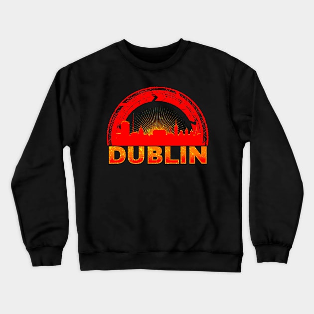 Dublin Ireland Crewneck Sweatshirt by Mila46